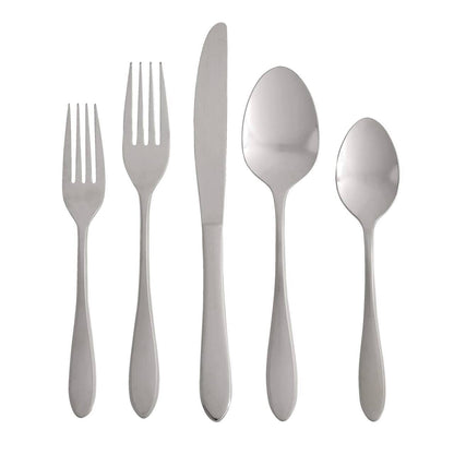CAAB Home Delight MASTER Chef 60pc Stainless Steel Flatware Set, Serves 12