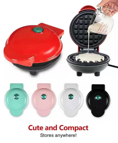 CAAB Home Delight Mini Round Waffle Maker