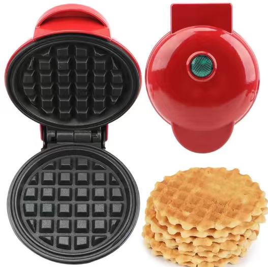 CAAB Home Delight Mini Round Waffle Maker