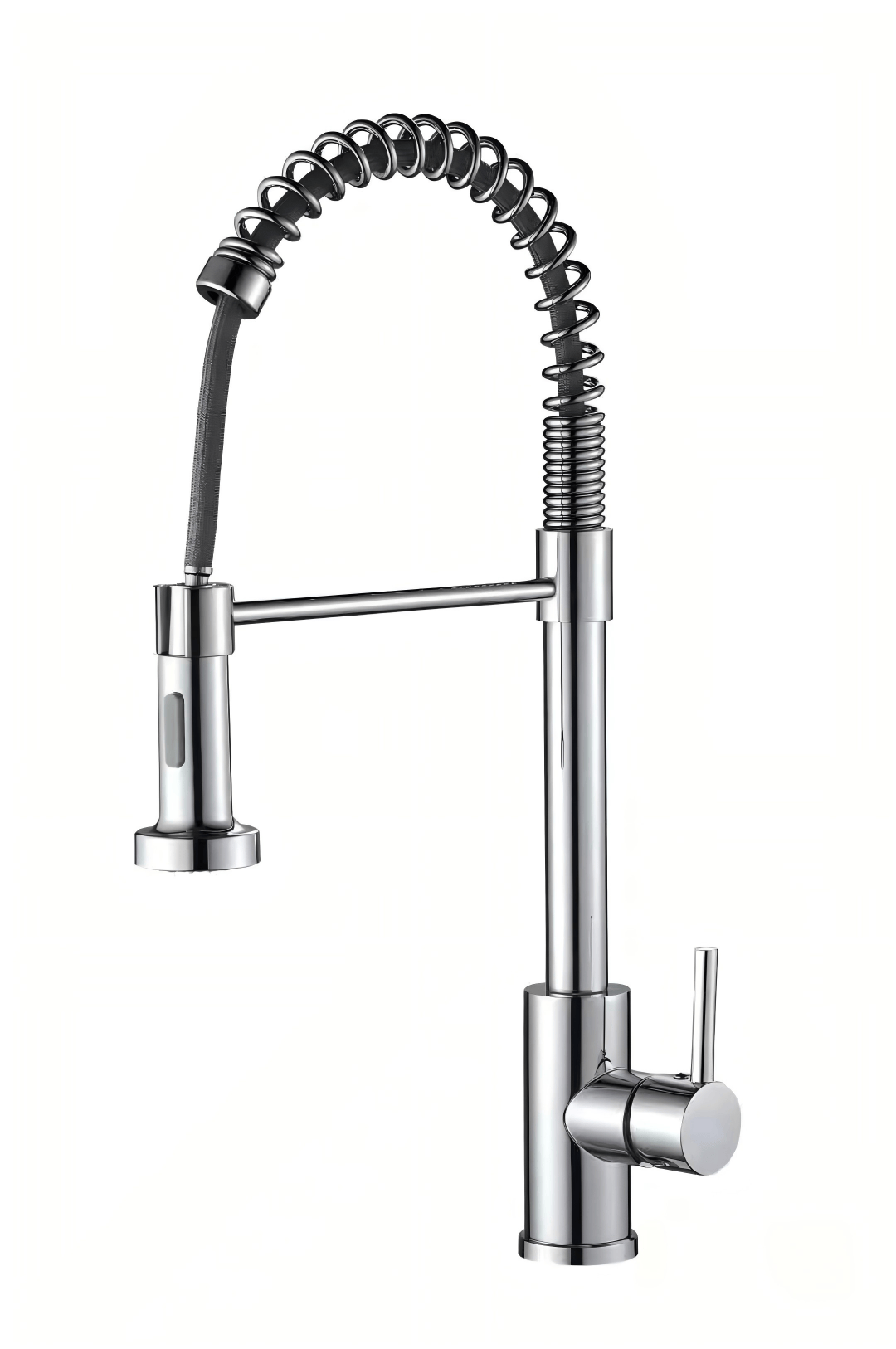 CAAB Home Delight PK001-C Chrome chef-style kitchen faucet with pull-down spout