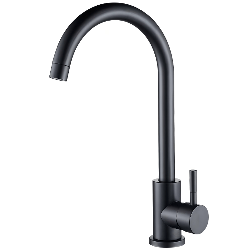 CAAB Home Delight SK001-B Matte black pull-down kitchen faucet