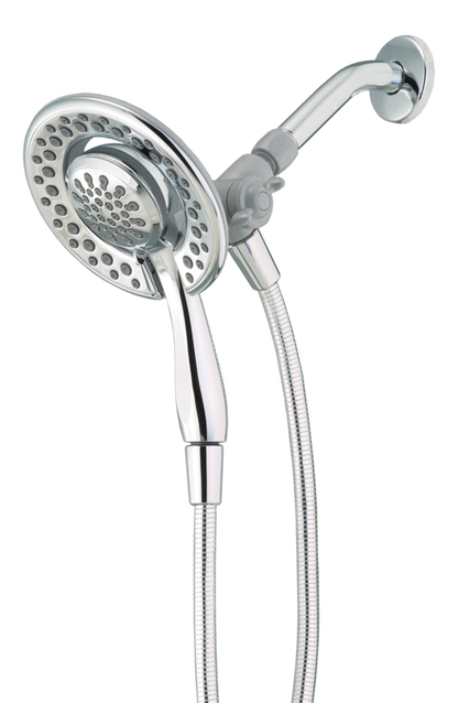 Delta In2ition® 2-in-1 4-Setting Handheld Shower Head, Chrome