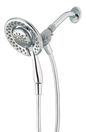 Delta In2ition® 2-in-1 4-Setting Handheld Shower Head, Chrome