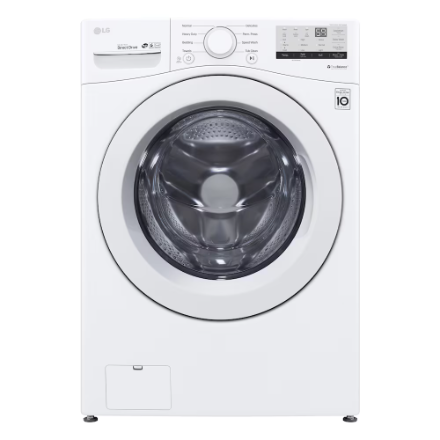 LG Electronics 5.2 cu. ft. Ultra Large Front Load Washer with Coldwash in White - ENERGY STAR