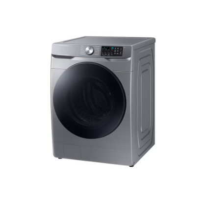 Samsung 5.2 Cu.Ft. Front Load Washer with Super Speed and Built-in Wifi in Platinum