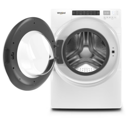 Whirlpool 5.0 cu. ft. Front Load Washer in White, Closet-Depth