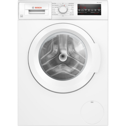 Bosch 300 Series 24-Inch 2.2 cu.ft. High-Efficiency Front Load Washer - Plugs Into Adapter