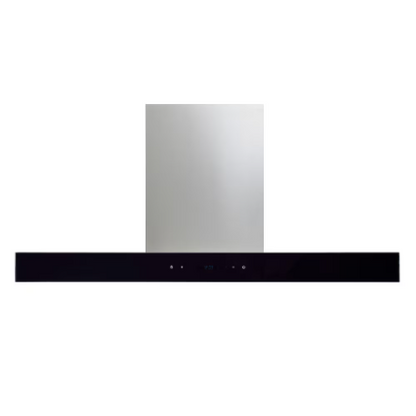 Vissani 30-inch 400CFM Convertible T-Shape Wall-Mounted Range Hood with 3-Speed Setting and Touch Control in Stainless Steel
