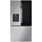 LG Electronics 36-inch W 26 cu. ft. SMART InstaView Counter-Depth MAX French Door Refrigerator in Stainless Steel - ENERGY STAR®