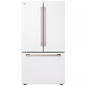 LG STUDIO 36-inch W 27 cu. ft. Counter-Depth MAX French Door Refrigerator in White Essence