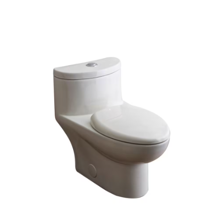 American Standard Tofino 4.1/6.0 LPF Dual Flush Standard Height Concealed One-Piece Toilet in White