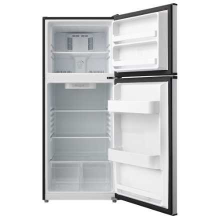 Vissani 24-inch 11.5 cu. ft. Wide Top Freezer Refrigerator in Stainless Steel - ENERGY STAR®