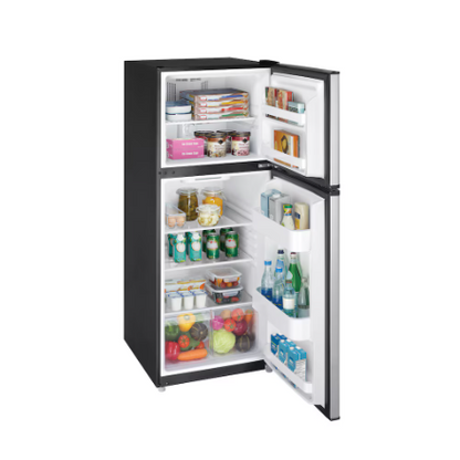 Vissani 24-inch 11.5 cu. ft. Wide Top Freezer Refrigerator in Stainless Steel - ENERGY STAR®