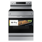 Samsung Electric Range with Convection Oven and Air Fry in Fingerprint Resistant Stainless Steel