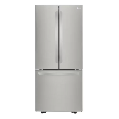 LG Electronics 30-inch W 22 cu. ft. French Door Refrigerator in Smudge Resistant Stainless Steel - ENERGY STAR®