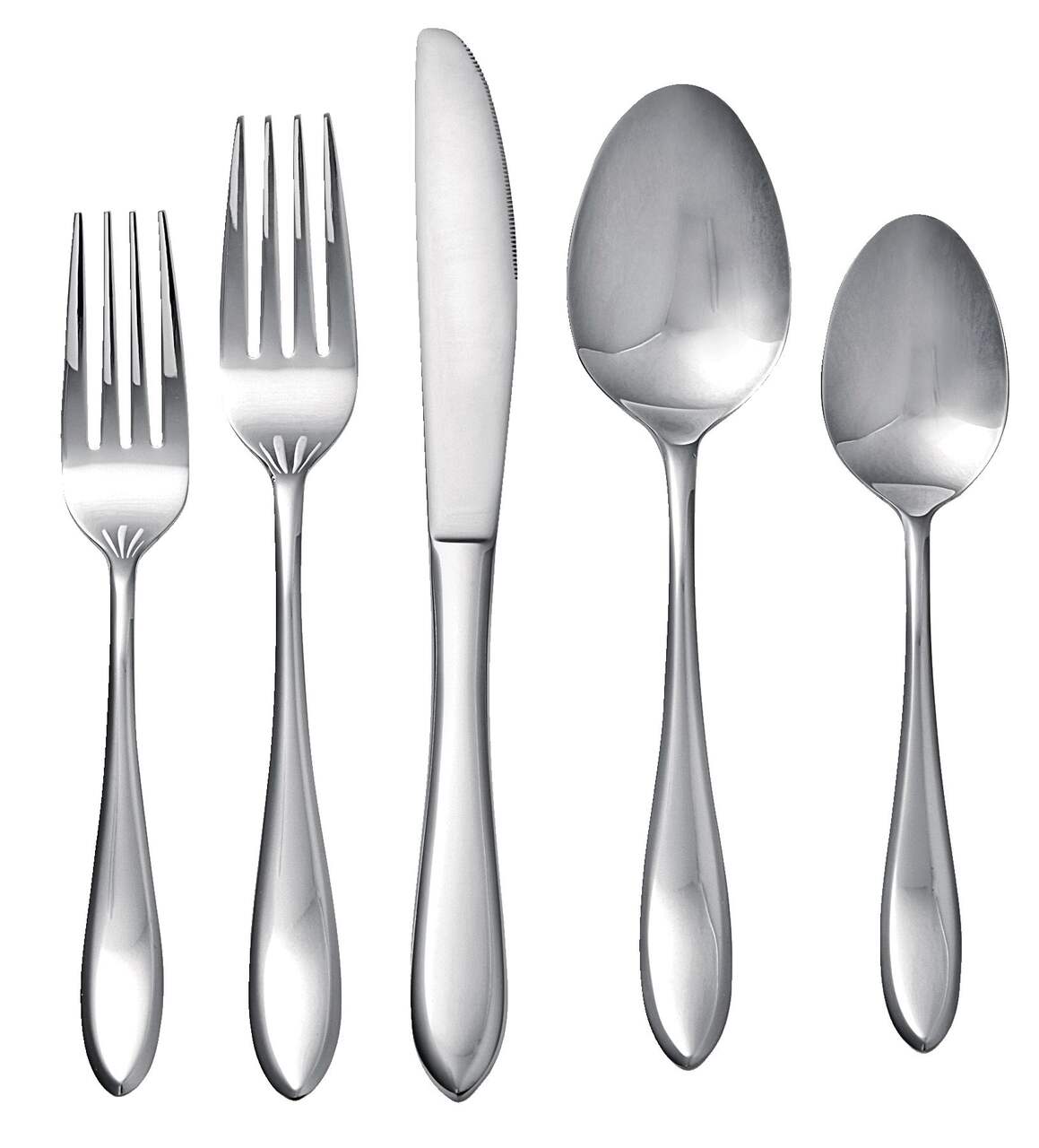 MASTER Chef 60pc Stainless Steel Flatware Set, Serves 12