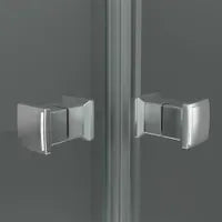 My Store 34" x 34" Square shower door with corner opening