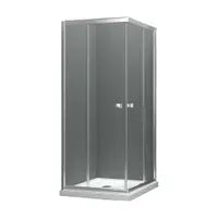 My Store 34" x 34" Square shower door with corner opening