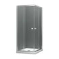 My Store 34" x 34" Square shower door with corner opening