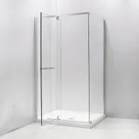 My Store 42" Shower door with 34" side panel