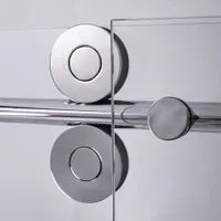 My Store 60" Matte black sliding shower door