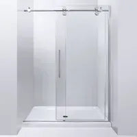 My Store 60" Matte black sliding shower door