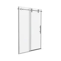 My Store 60" Matte black sliding shower door