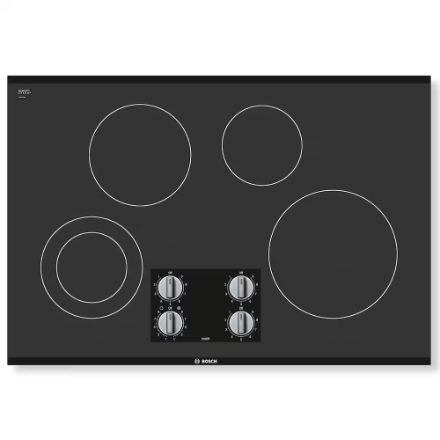 My Store Bosch 500 Series 30-Inch Electric Cooktop with 4 Elements