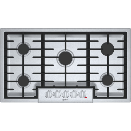 My Store Bosch 800 Series 36-Inch Gas Cooktop with 5 Burners