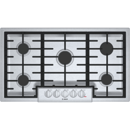 My Store Bosch 800 Series 36-Inch Gas Cooktop with 5 Burners
