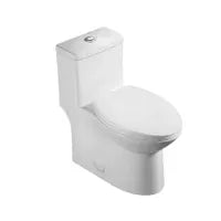 My Store Dual-flush one-piece toilet with elongated bowl NEWBURY