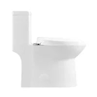 My Store Dual-flush one-piece toilet with elongated bowl NEWBURY