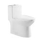 My Store Dual-flush one-piece toilet with elongated bowl NEWBURY