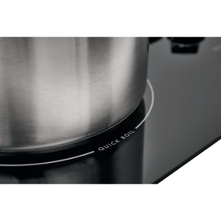 My Store Frigidaire 30-inch Radiant Electric Cooktop in Black with 4 Elements including Quick Boil