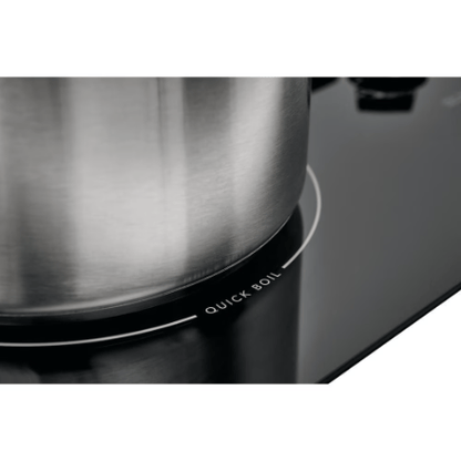My Store Frigidaire 30-inch Radiant Electric Cooktop in Black with 4 Elements including Quick Boil
