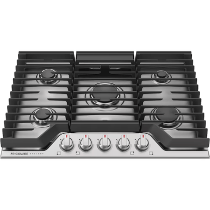 My Store Frigidaire Gallery 30-inch Gas Cooktop in Stainless Steel with 5 Burners including Quick Boil