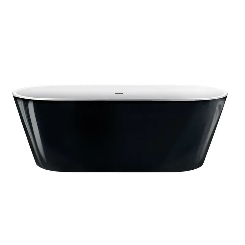 My Store LAYLA 60" Black freestanding bathtub