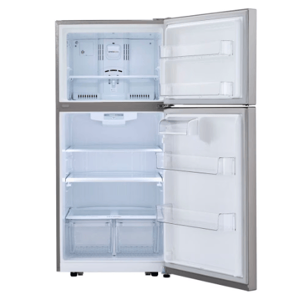 My Store LG Electronics 30-inch W 20 cu. ft. Top Freezer Refrigerator with Multi-Air Flow in Stainless Steel - ENERGY STAR®