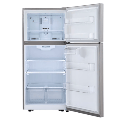 My Store LG Electronics 30-inch W 20 cu. ft. Top Freezer Refrigerator with Multi-Air Flow in Stainless Steel - ENERGY STAR®