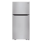 My Store LG Electronics 30-inch W 20 cu. ft. Top Freezer Refrigerator with Multi-Air Flow in Stainless Steel - ENERGY STAR®