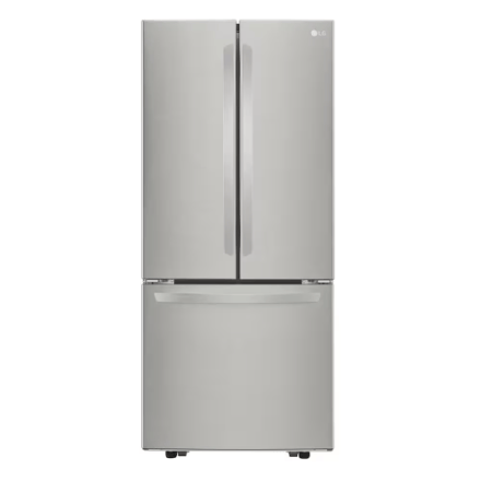 My Store LG Electronics 30-inch W 22 cu. ft. French Door Refrigerator in Smudge Resistant Stainless Steel - ENERGY STAR®