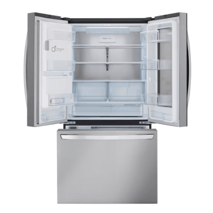My Store LG Electronics 36-inch W 26 cu. ft. SMART InstaView Counter-Depth MAX French Door Refrigerator in Stainless Steel - ENERGY STAR®