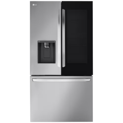 My Store LG Electronics 36-inch W 26 cu. ft. SMART InstaView Counter-Depth MAX French Door Refrigerator in Stainless Steel - ENERGY STAR®