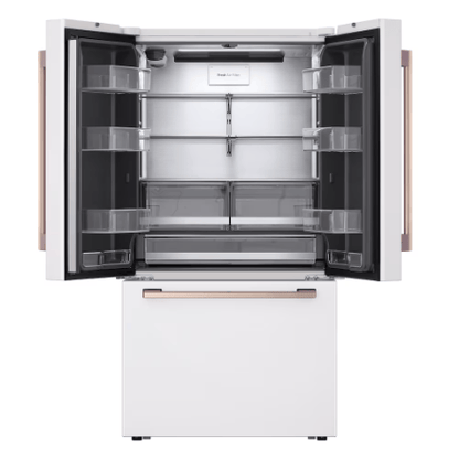 My Store LG STUDIO 36-inch W 27 cu. ft. Counter-Depth MAX French Door Refrigerator in White Essence