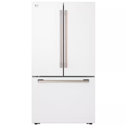 My Store LG STUDIO 36-inch W 27 cu. ft. Counter-Depth MAX French Door Refrigerator in White Essence