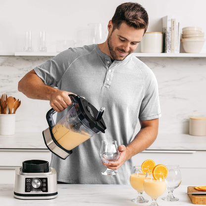 My Store Ninja® Foodi™ Power Blender & Processor System w/ Smoothie Bowl Maker & Nutrient Extractor, Silver, 1400W