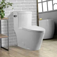 My Store One-piece toilet with elongated bowl VICTOR