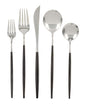 My Store PADERNO Eldon Two-Tone Stainless Steel Flatware Set, Serves 4, 20-pc
