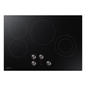 My Store Samsung 30-inch Radiant Electric Cooktop in Black with 4 Elements