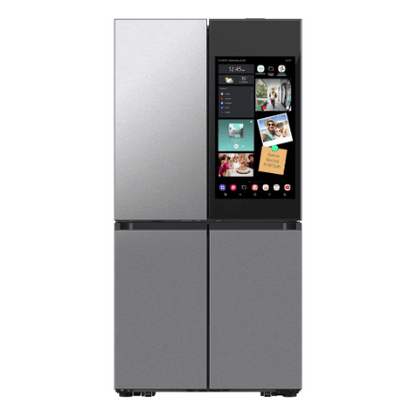 My Store Samsung BESPOKE 36-inch W 23 Cu.Ft. 4-Door Flex Refrigerator with AI Family Hub and AI Vision Inside in Stainless - ENERGY STAR®